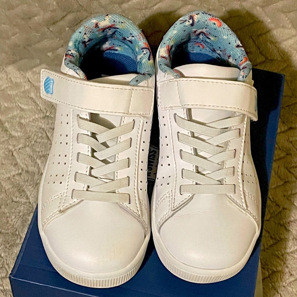 💗K-Swiss WHT/TNGRTURQUNICORN sneakers